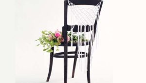 DIY: Macramé chair drape