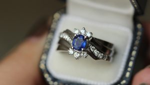 Alternative engagement ring stones