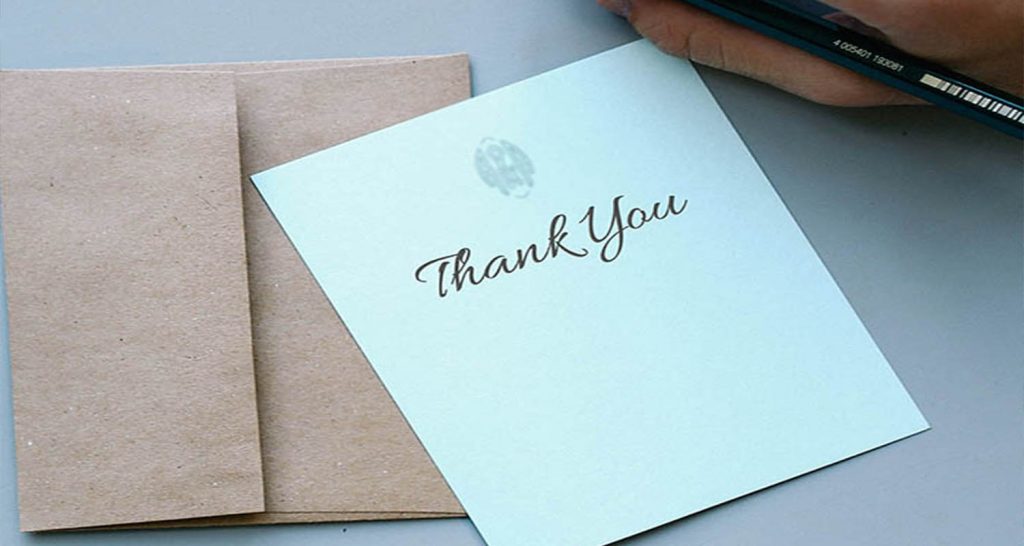 A brief guide to sending out thank you cards