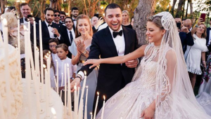 Elie Saab's son marries in an elaborate ceremony