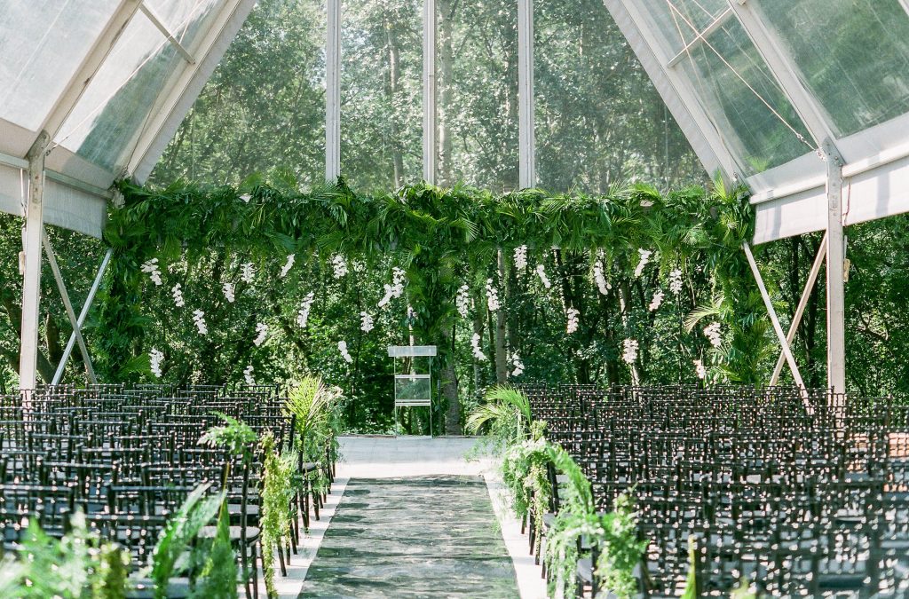 Take your decor to new heights with greenery installations