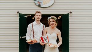 Say 'I do' to a KFC themed wedding