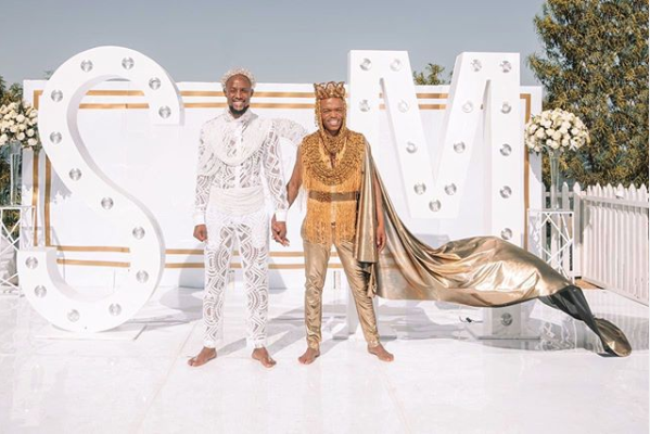 Somizi and Mohale wed in lavish ceremony