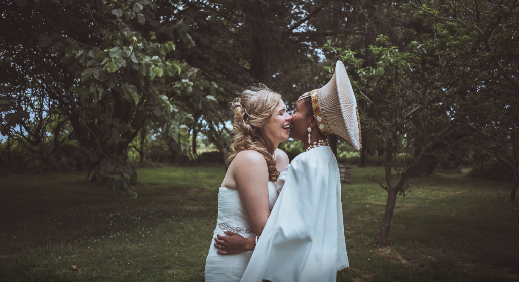 Stunning wedding photos show power of love