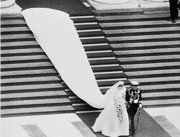 The most iconic celebrity wedding veils