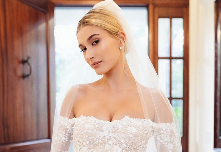 How to get Hailey Bieber's bridal make-up look