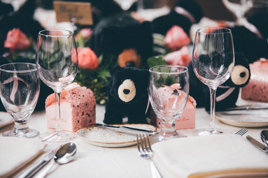 How to incorporate black into your wedding