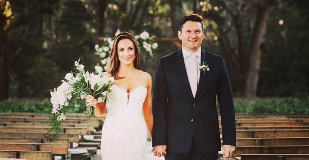 Graeme Smith ties the knot during rugby final