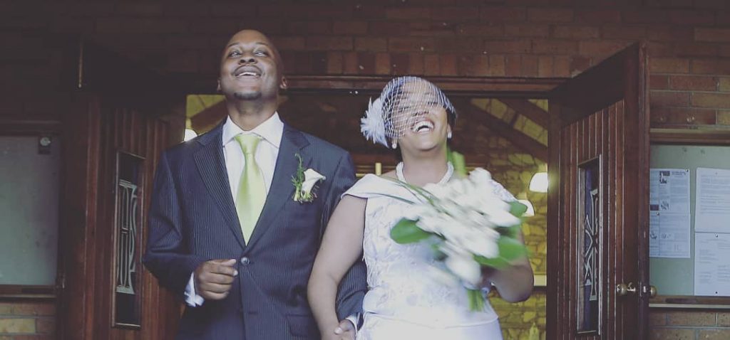 Tumi Morake and Mpho Osie-Tutu celebrate decade of marriage