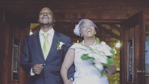 Tumi Morake and Mpho Osie-Tutu celebrate decade of marriage