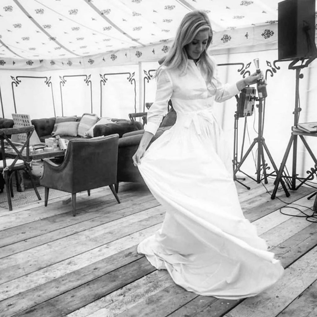 Ellie Goulding reveals picture of secret post-wedding reception