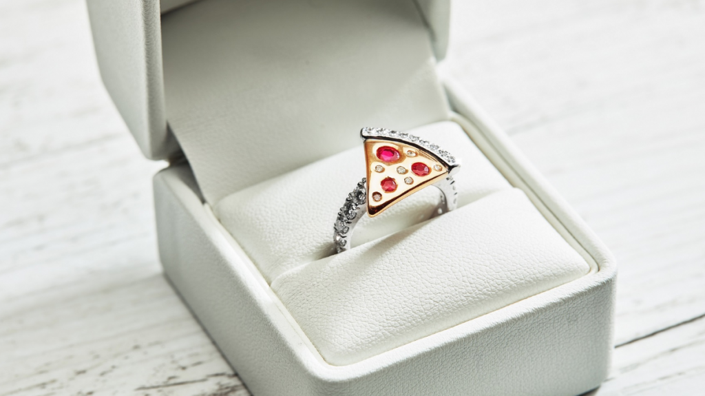 Domino's unveils R130k pizza engagement ring