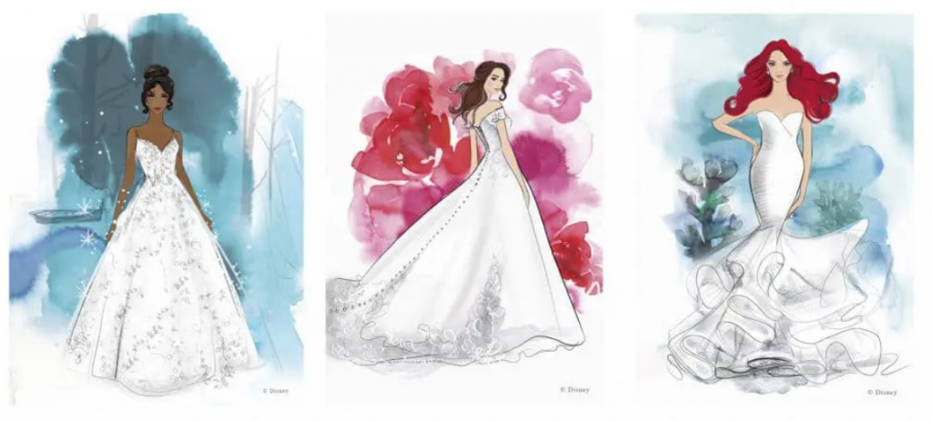 Disney launches wedding dress line