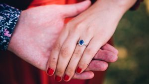 The royal touch: Sophisticated sapphire rings