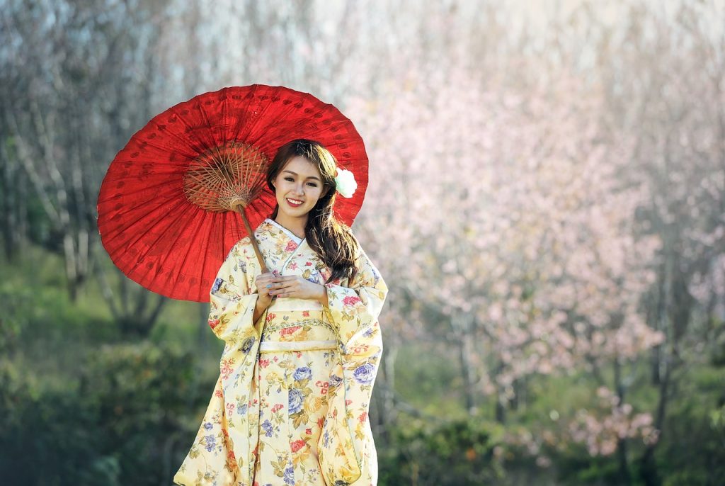 How the Japanese kimono made its way to the West
