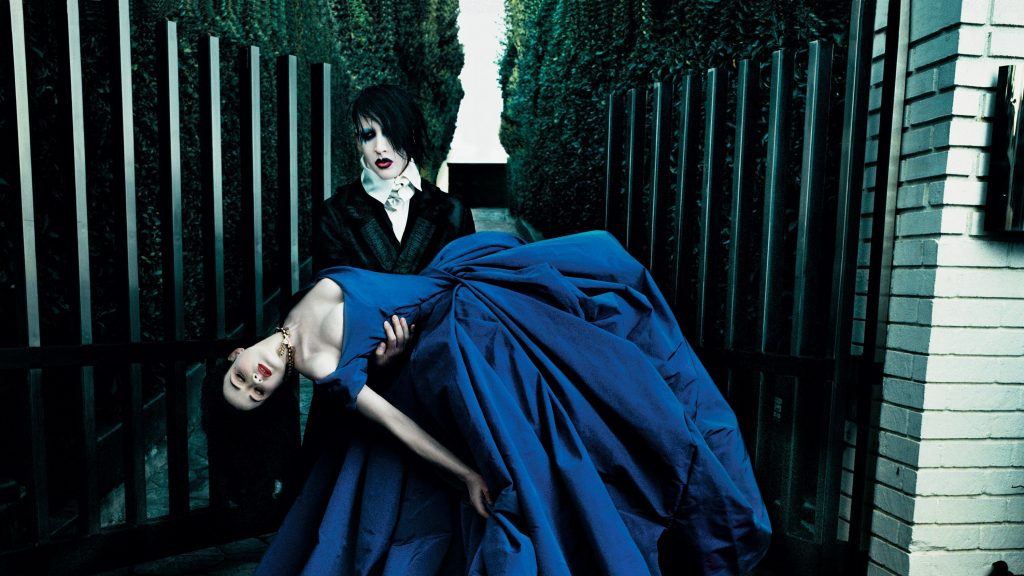 Marilyn Manson and Dita von Teese’s gothic nuptials