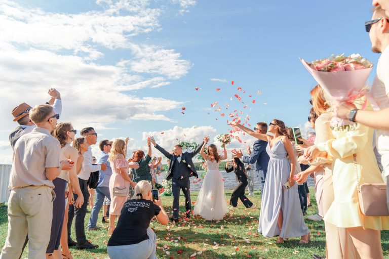 wedding exit