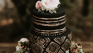 Amazing art deco-inspired wedding cakes