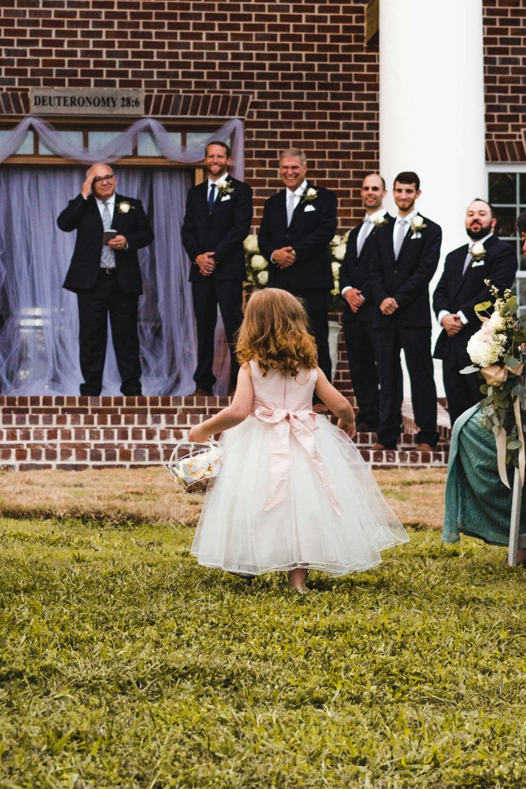 The origin of the flower girl flower girl
