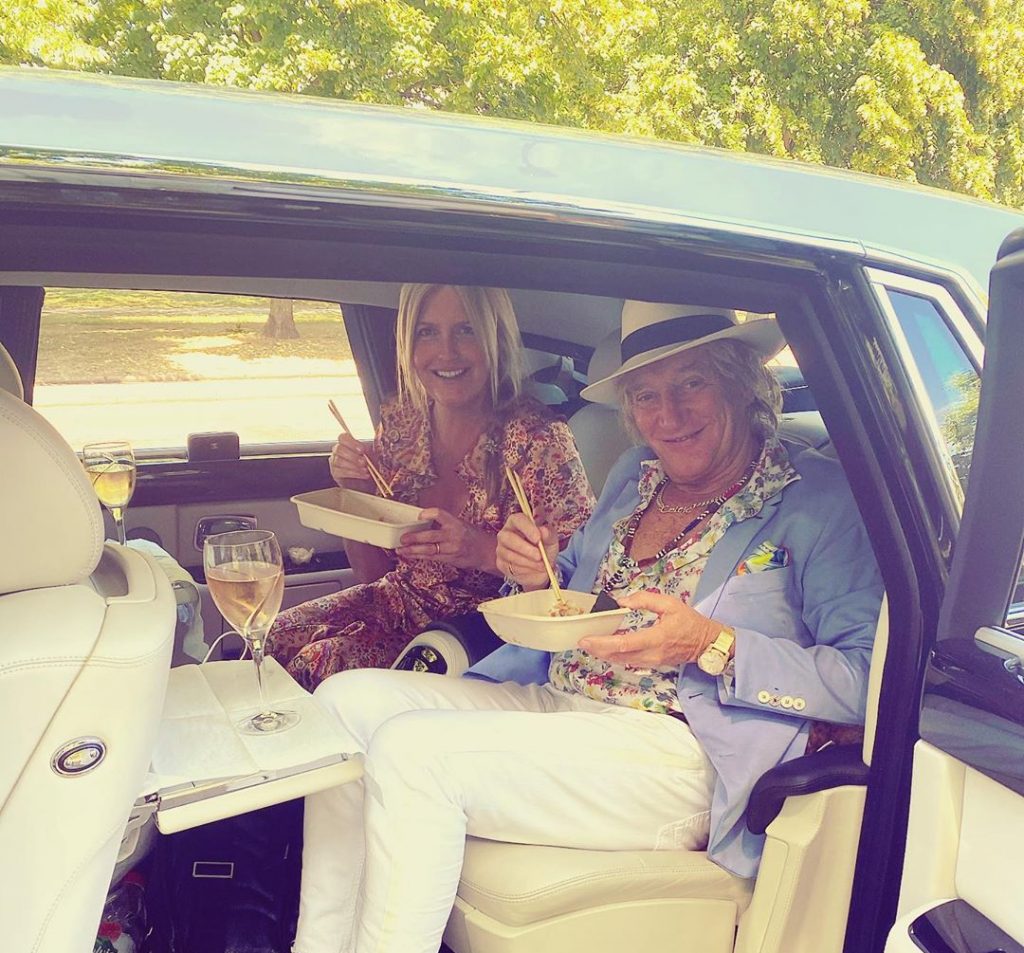 Rod Stewart and Penny Lancaster celebrate 13-year anniversary
