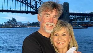 Olivia Newton-John and husband celebrate 12-year anniversary