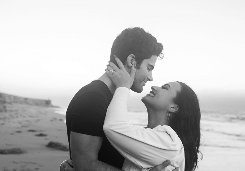 Demi Lovato shares behind-the-scenes look at her proposal