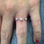 I've got you under my skin: Engagement ring piercings