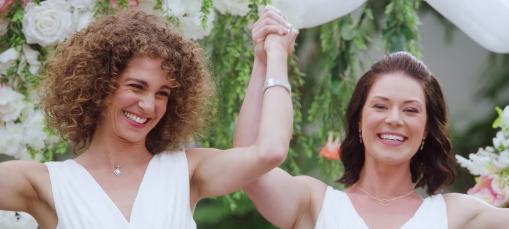 Hallmark Channel's latest movie will feature its first same-sex wedding