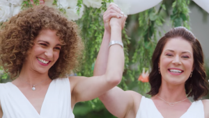 Hallmark Channel's latest movie will feature its first same-sex wedding