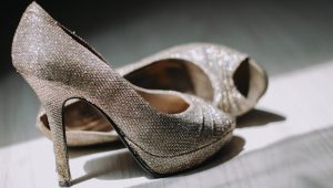 Exquisite heels for the glamorous bride