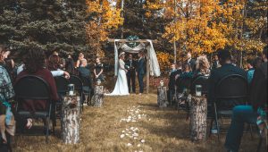 Intimate ceremony settings for a beautiful micro wedding