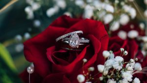 The perfect pear engagement ring