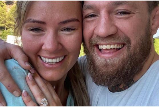 UFC star Conor McGregor proposes to long-time girlfriend