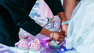 Alternative footwear options for your wedding day