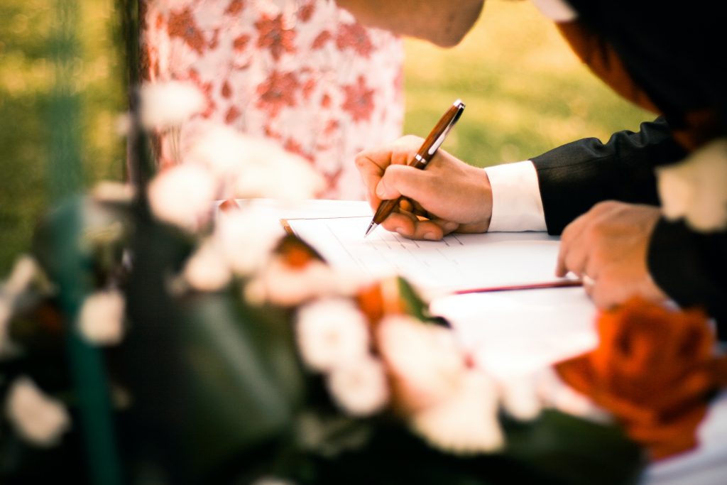 The new frontier: E-marriage contracts