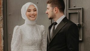 How to style a hijab with your wedding look