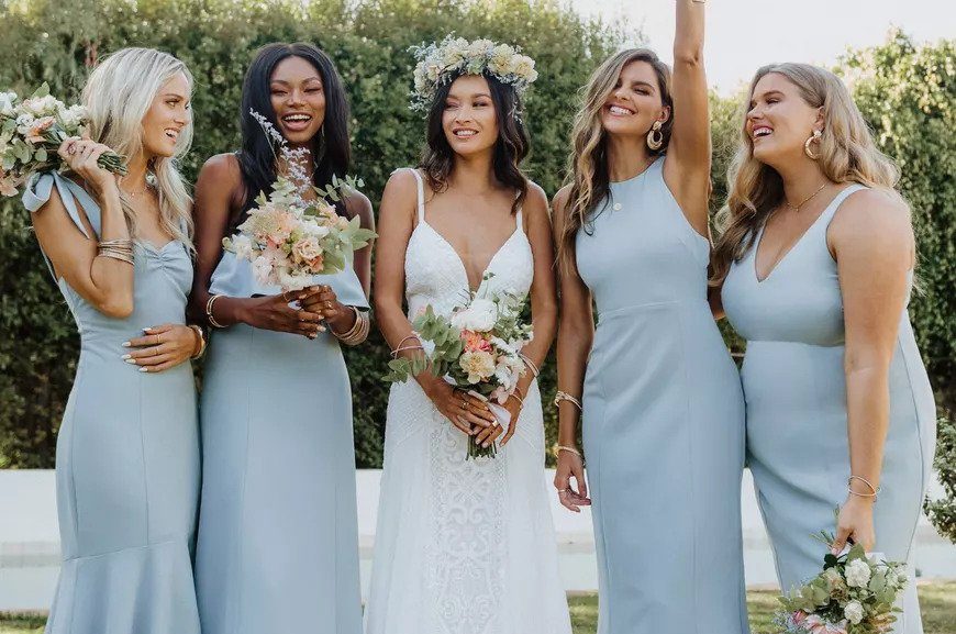 Bridesmaids dresses we are loving right now