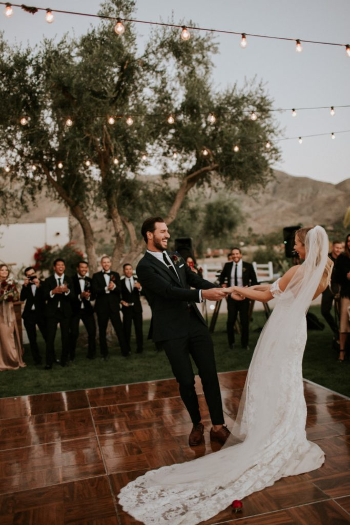 dance floor wedding