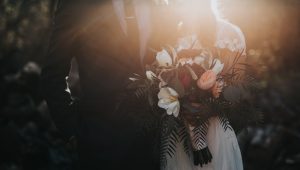 wedding bride and groom