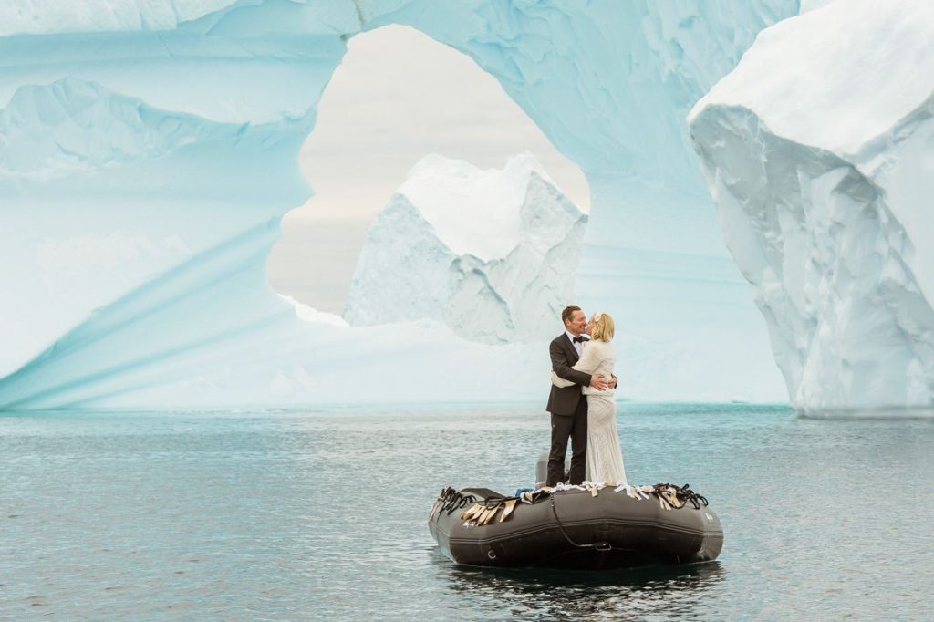 A destination wedding of icy proportions and for only R4 million!
