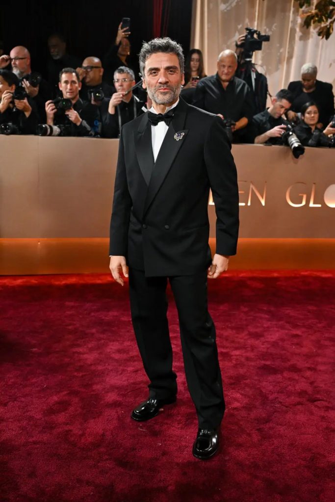 Oscar Isaac in The Row and Bvlgari jewlery