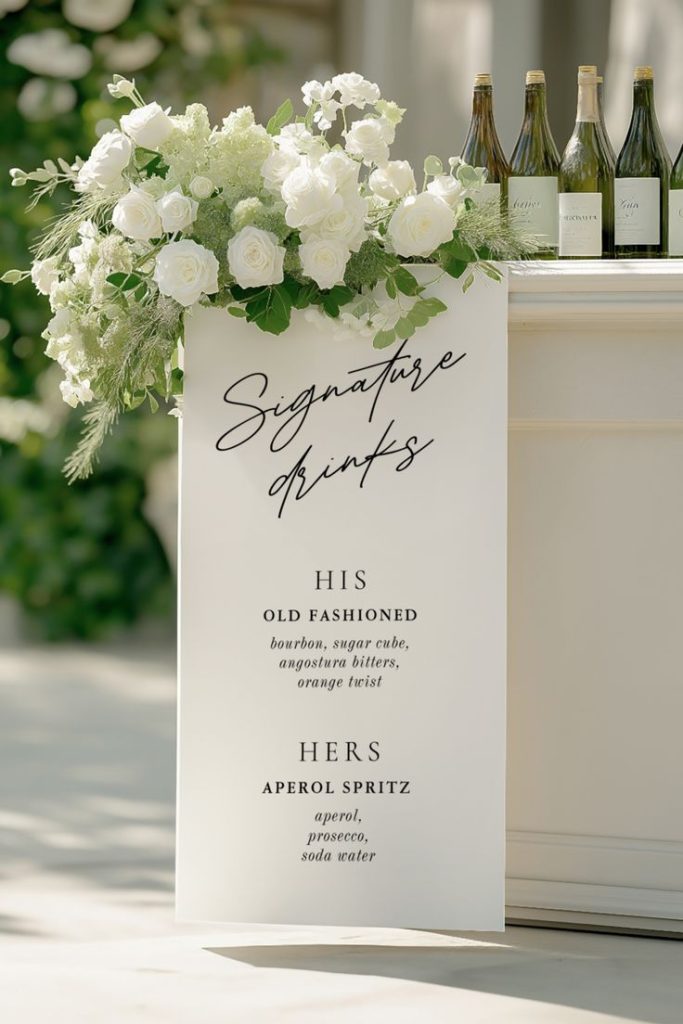 Open bar Vs signature cocktails: What works best for your Wedding?