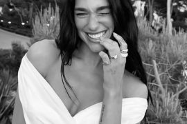 Dua Lipa’s wedding look proves the bridal skirt suit is so on trend